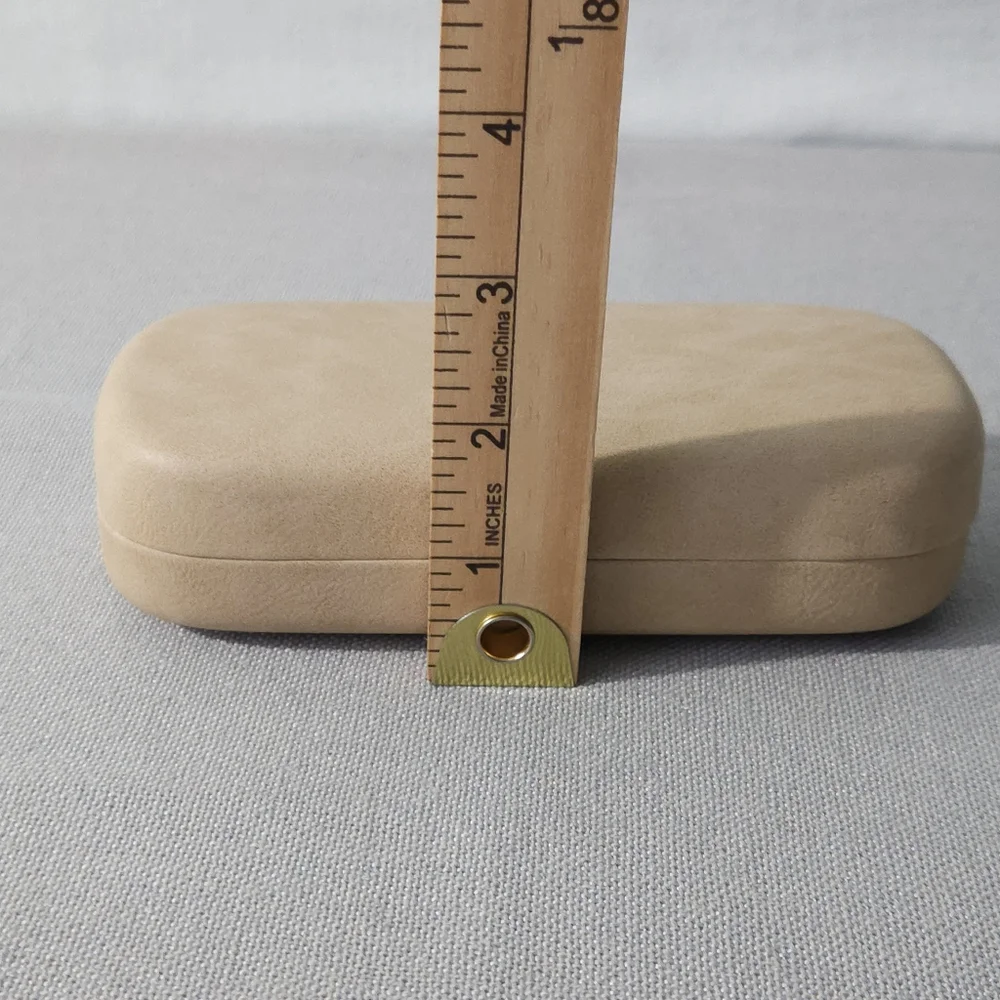 Chloé Beige Eyeglass Case Designer Sunglass‎ Hard Shell Protective Travel Case